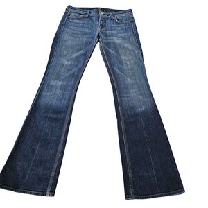 7 For All Mankind Vintage Low Rise Women's Boot Cut Jeans - Blue